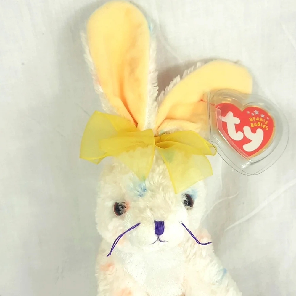Ty Beanie Babies Carrots the Bunny Rabbit Plush Stuffed Animal